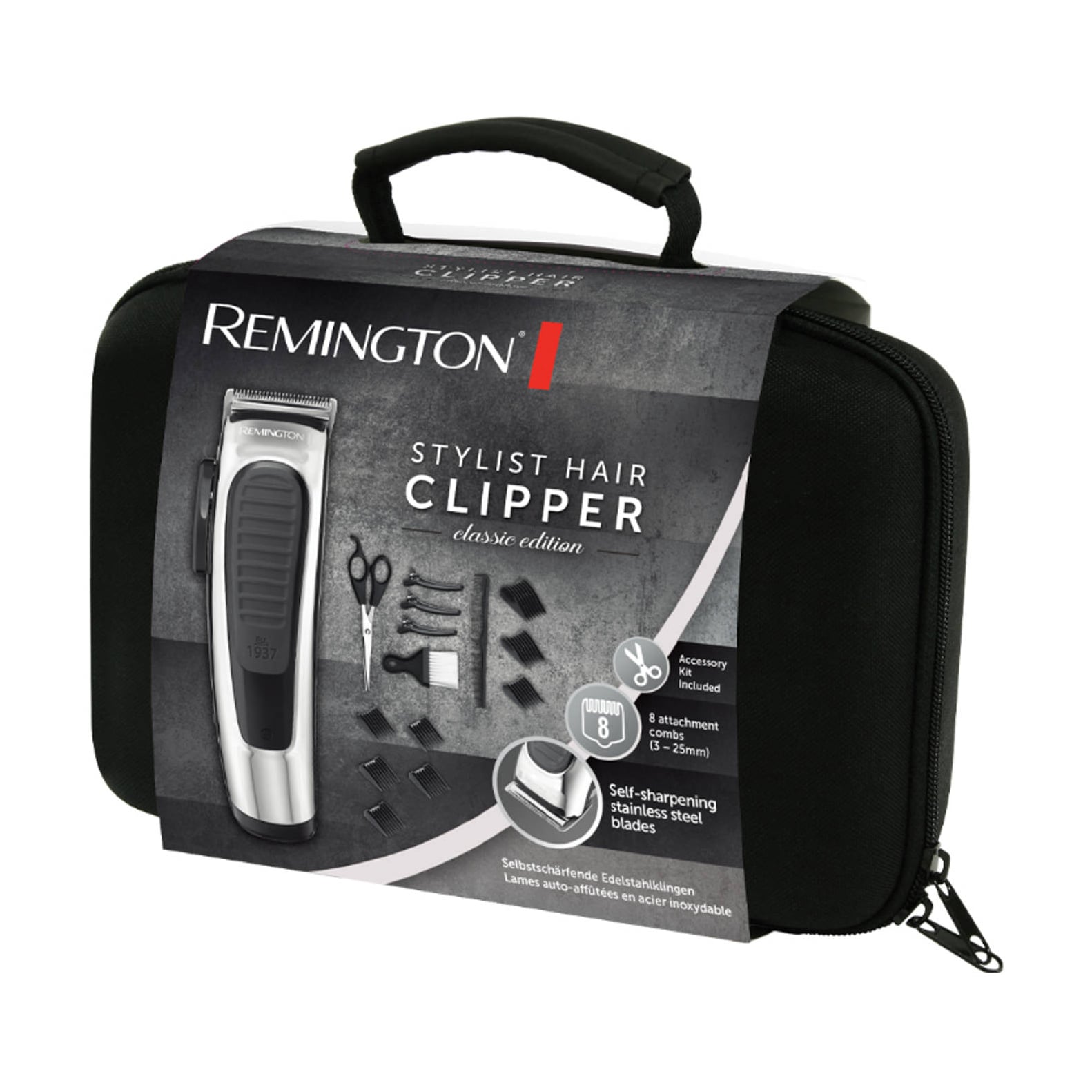 Машинка для стрижки Remington HC450 Classic Edition Silver